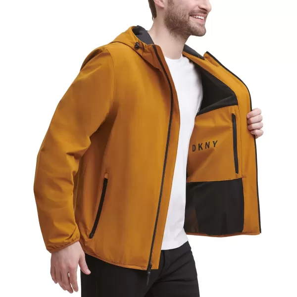 imageDKNY Mens Softshell Zip Up JacketGold