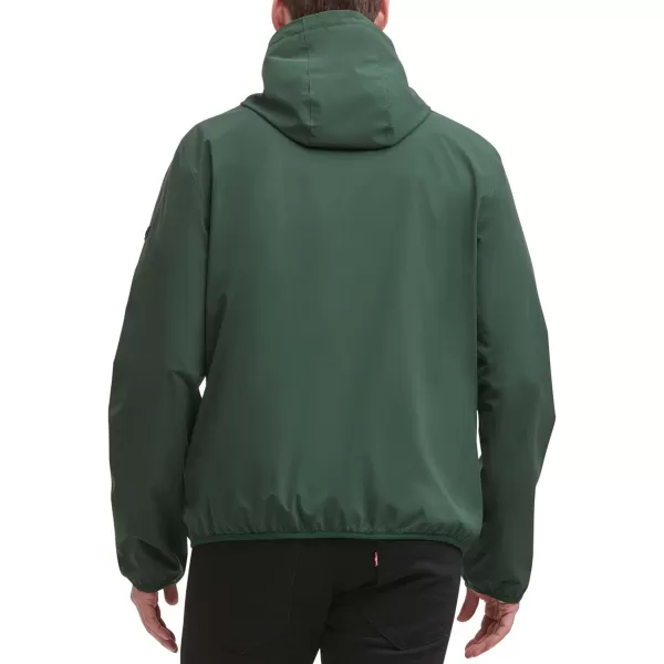 imageDKNY Mens Softshell Zip Up JacketGreen