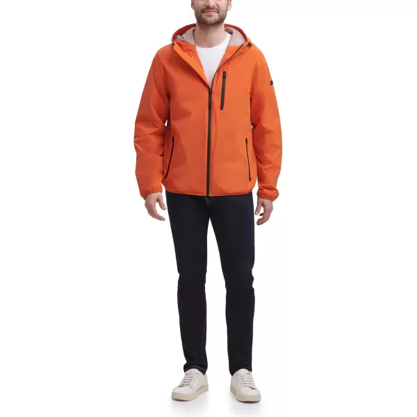 imageDKNY Mens Softshell Zip Up JacketOrange