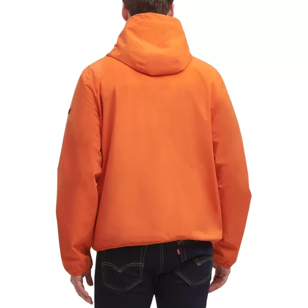 imageDKNY Mens Softshell Zip Up JacketOrange