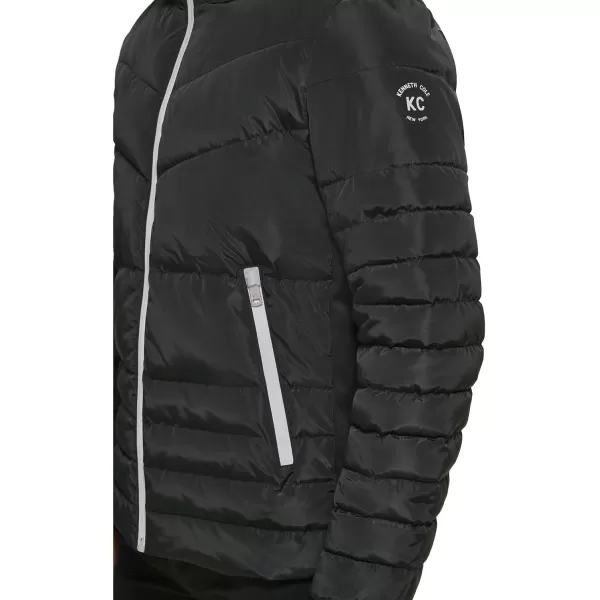 imageKenneth Cole Mens Puffer JacketReflective Black