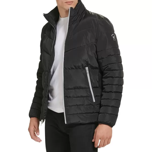 imageKenneth Cole Mens Puffer JacketReflective Black