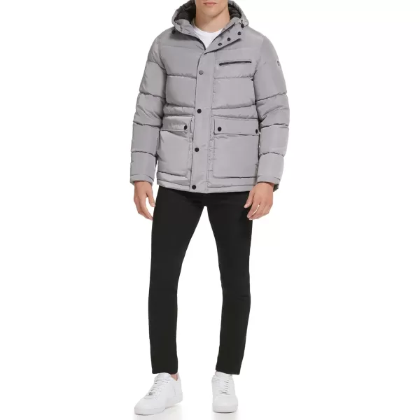 imageKenneth Cole Mens Puffer JacketUtility Pocket Nickel