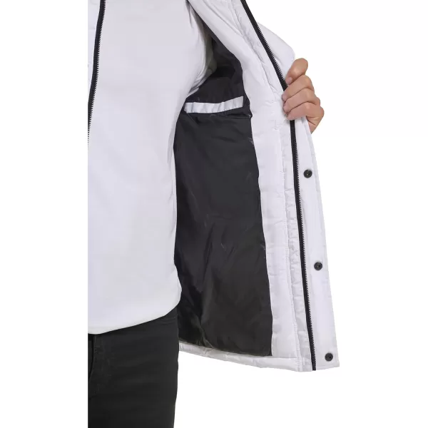 imageKenneth Cole Mens Puffer JacketUtility Pocket White