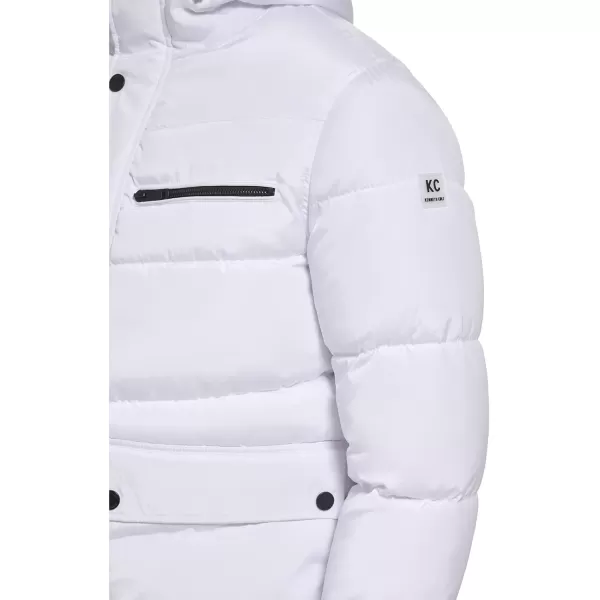 imageKenneth Cole Mens Puffer JacketUtility Pocket White