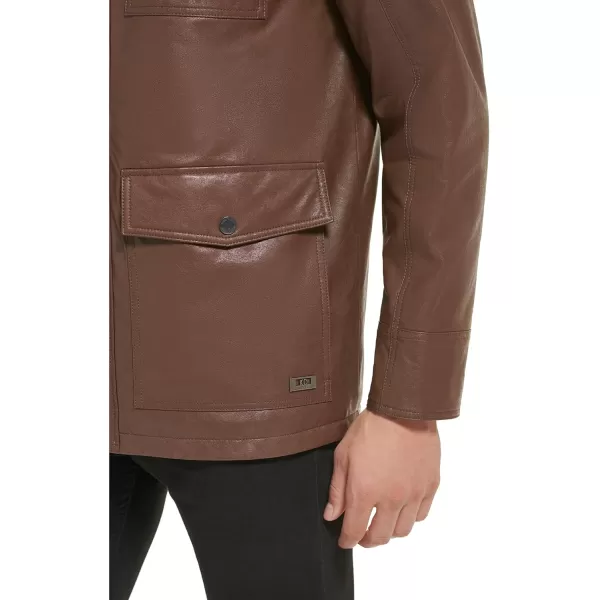 imageKenneth Cole Mens Trucker JacketChocolate