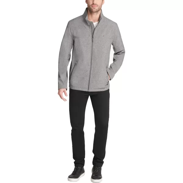 imageTommy Hilfiger Mens Active Soft Shell JacketHeather Grey