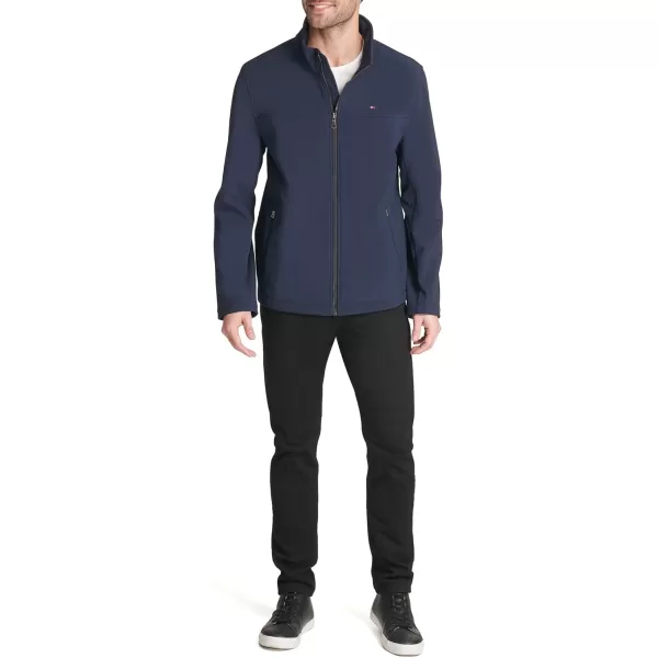 imageTommy Hilfiger Mens Active Soft Shell JacketNavy