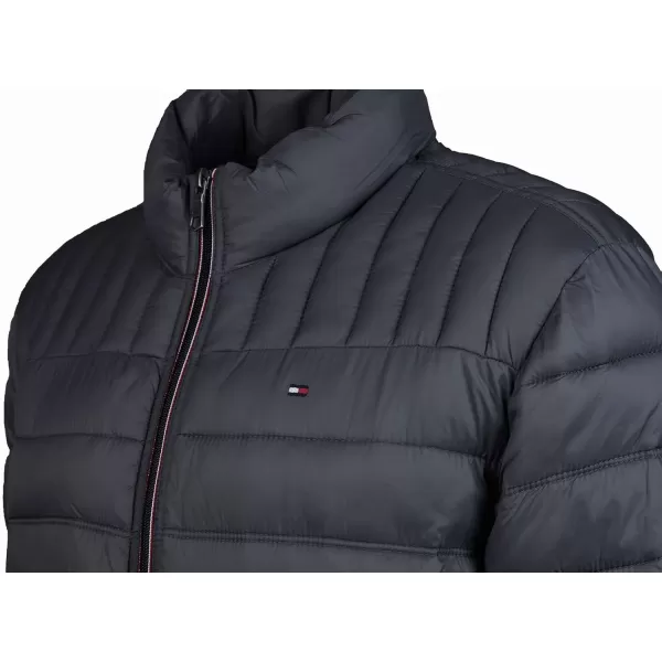 imageTommy Hilfiger Mens Ultra Loft Lightweight Packable Puffer Jacket Standard and Big ampamp TallCharcoal