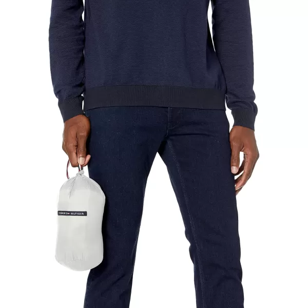 imageTommy Hilfiger Mens Ultra Loft Lightweight Packable Puffer Jacket Standard and Big ampamp TallIce Colorblock