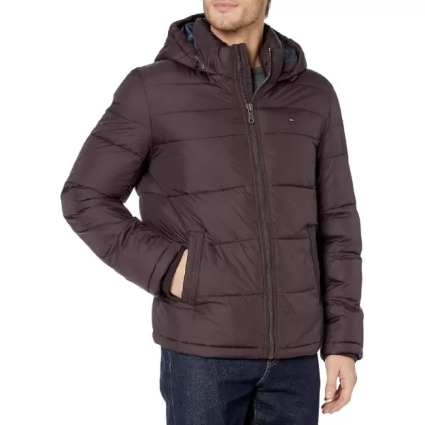 imageTommy Hilfiger Mens Down Alternative Hooded Puffer Jacket Standard and Big ampamp TallPort