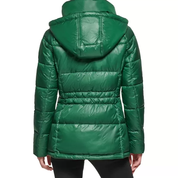 imageKenneth Cole Womens Heavy Weight Down Puffer JacketDeep Emerald