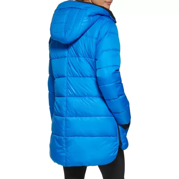 imageKenneth Cole Womens Heavy Weight Down Puffer JacketHeavyweight Aqua