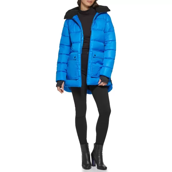 imageKenneth Cole Womens Heavy Weight Down Puffer JacketHeavyweight Aqua