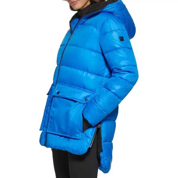 imageKenneth Cole Womens Heavy Weight Down Puffer JacketHeavyweight Aqua