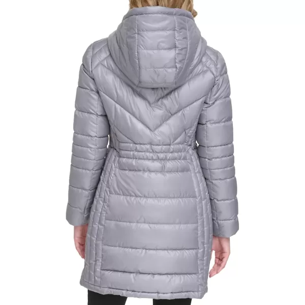 imageKenneth Cole Womens Puffer JacketFull Zip Nickel