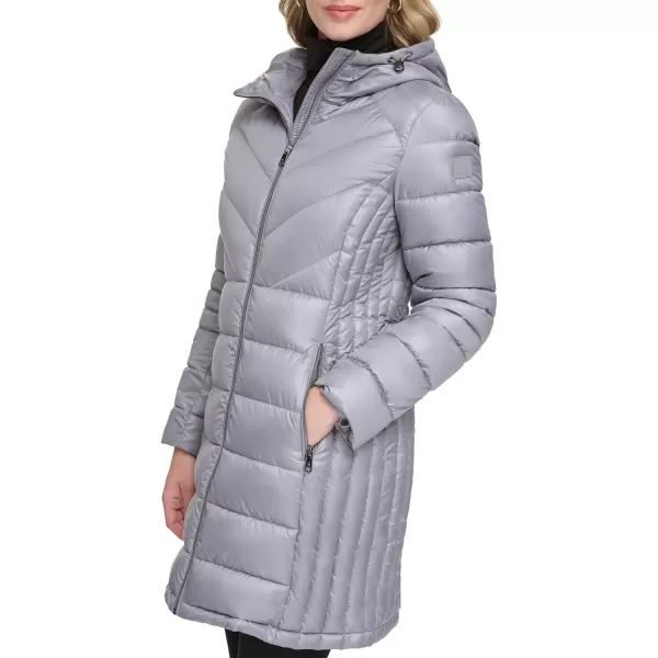 imageKenneth Cole Womens Puffer JacketFull Zip Nickel