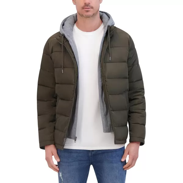 imageKenneth Cole Mens Puffer JacketOlive