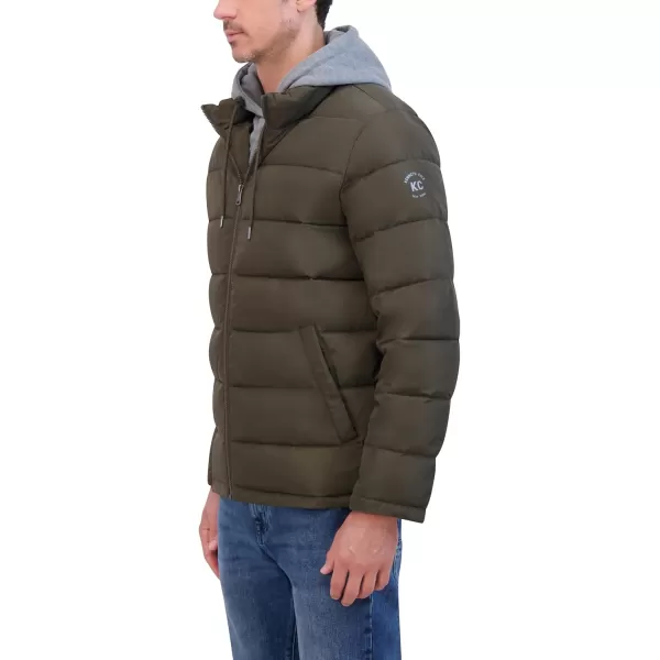 imageKenneth Cole Mens Puffer JacketOlive