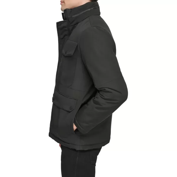 imageKenneth Cole Mens Rain CoatClassic Black