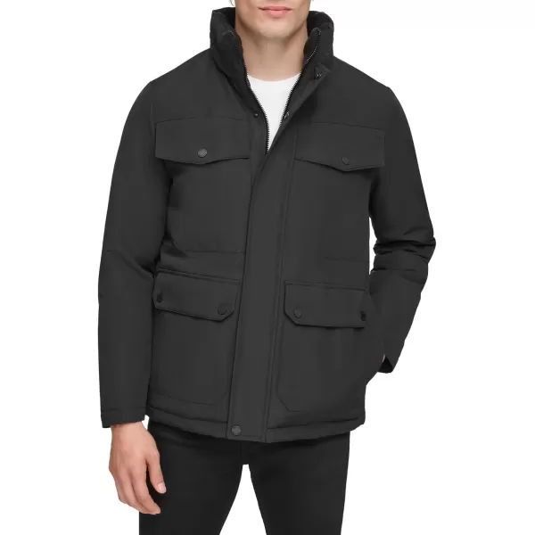 imageKenneth Cole Mens Rain CoatClassic Black