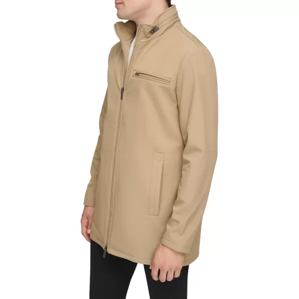 imageKenneth Cole Mens Rain CoatHidden Rain Tan