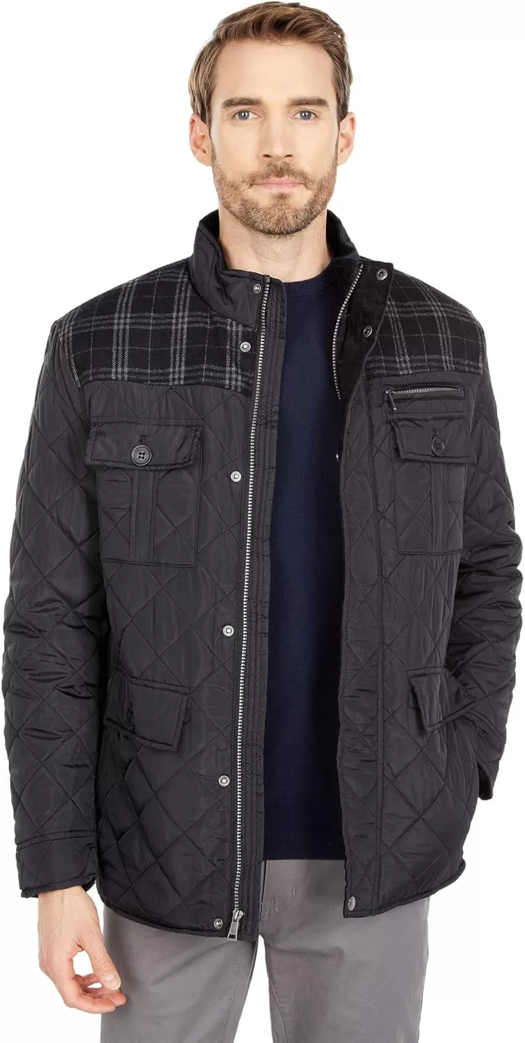 imageCole Haan mens Quilted Essential JacketBlack