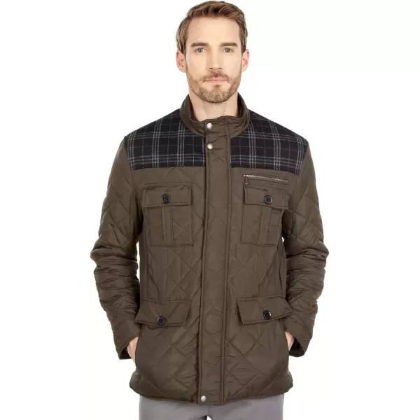 imageCole Haan mens Quilted Essential JacketOlive