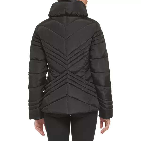 imageGUESS Womens Midweight Puffer JacketCold Weather Black