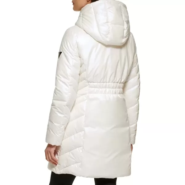 imageGUESS Womens Midweight Puffer JacketDuvet Ecr