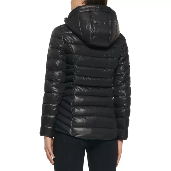 imageGUESS Womens Midweight Puffer JacketQuilted Black 2