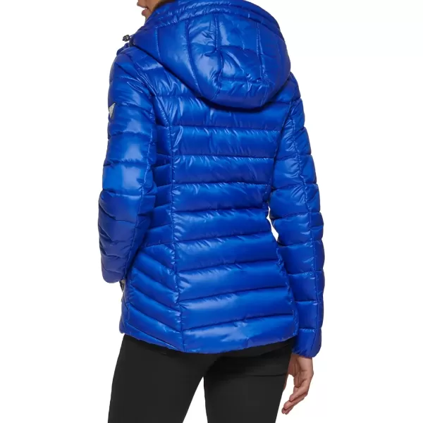 imageGUESS Womens Midweight Puffer JacketQuilted Indigo 2