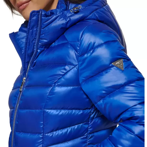 imageGUESS Womens Midweight Puffer JacketQuilted Indigo 2