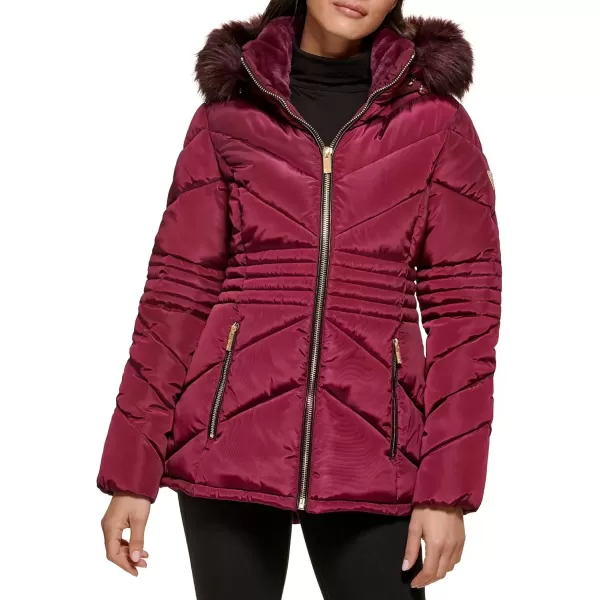 imageGUESS Womens Midweight Puffer JacketShort Puffer Jam