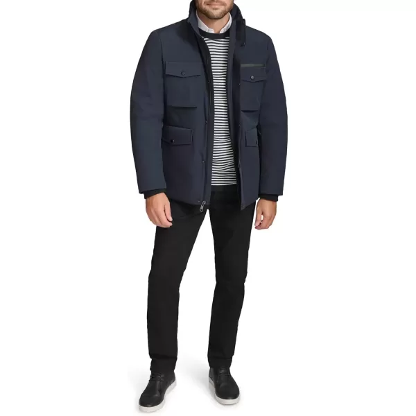 imageCalvin Klein Mens Everyday Essential Water Resistant JacketTrue Navy