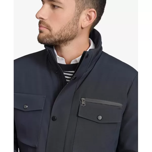 imageCalvin Klein Mens Everyday Essential Water Resistant JacketTrue Navy