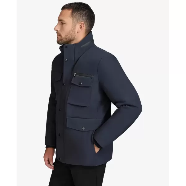 imageCalvin Klein Mens Everyday Essential Water Resistant JacketTrue Navy