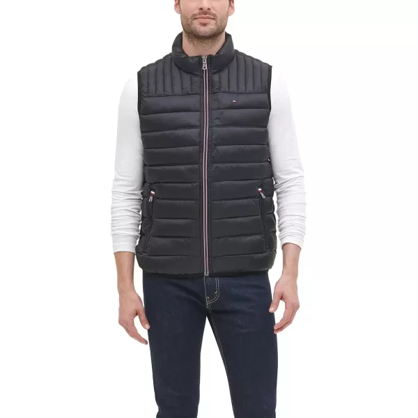 imageTommy Hilfiger Mens Legacy Lightweight Packable Puffer Vest JacketOld Black