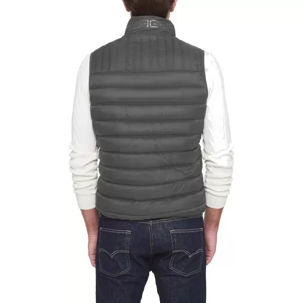 imageTommy Hilfiger Mens Legacy Lightweight Packable Puffer Vest JacketOld Charcoal