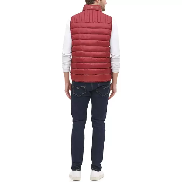 imageTommy Hilfiger Mens Legacy Lightweight Packable Puffer Vest JacketRed