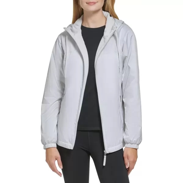 imageCalvin Klein Womens Zip Front WindbreakerClassic Dove Grey