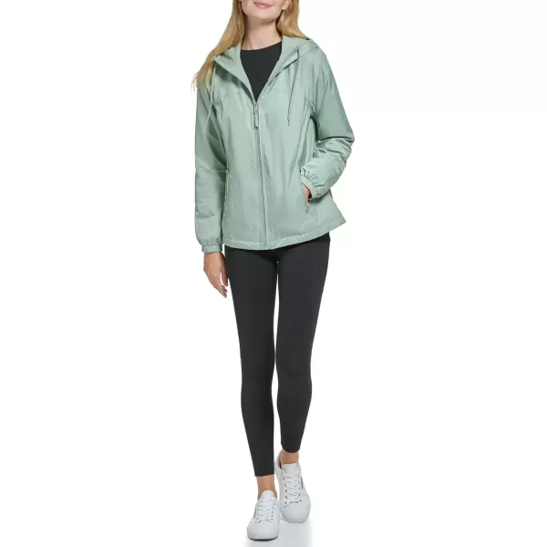 imageCalvin Klein Womens Zip Front WindbreakerClassic Iced Sage