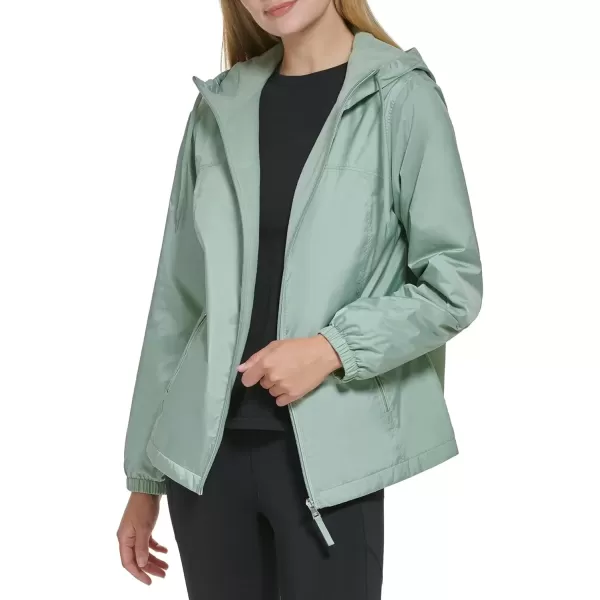 imageCalvin Klein Womens Zip Front WindbreakerClassic Iced Sage