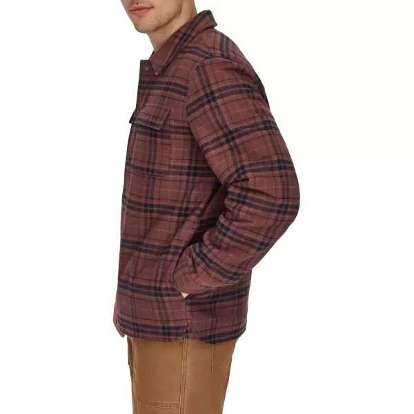 imageLevis Mens Classic Plaid Shirt JacketBitter Chocolate Plaid Filled