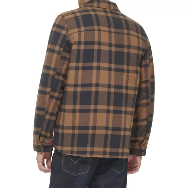 imageLevis Mens Classic Plaid Shirt JacketBlue Buffalo Check