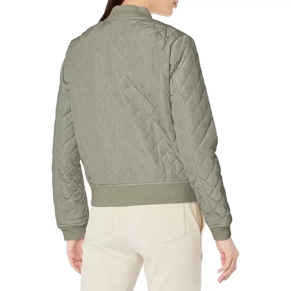 imageLevis Womens Diamond Quilted Bomber Jacket Regular ampamp Plus SizeSea Green