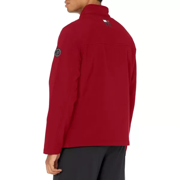 imageTommy Hilfiger Mens Active Soft Shell JacketRed Two Tone Flag