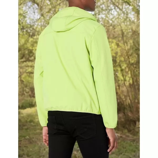 imageTommy Hilfiger Mens Hooded Performance Soft Shell JacketLime