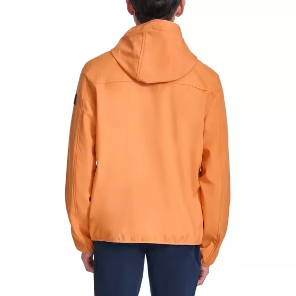 imageTommy Hilfiger Mens Hooded Performance Soft Shell JacketOrange