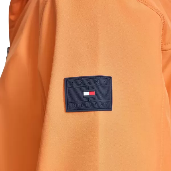 imageTommy Hilfiger Mens Hooded Performance Soft Shell JacketOrange